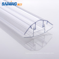 Transparent Pc Sheet Polycarbonate Connector Accessory Plastic H Profile